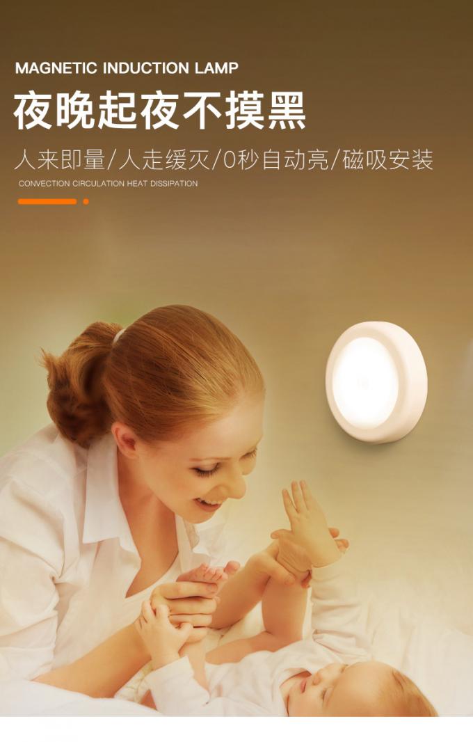 Battery Intelligent Induction Night Light Magnetic Rechargeable Under Cabinet Lighting 1