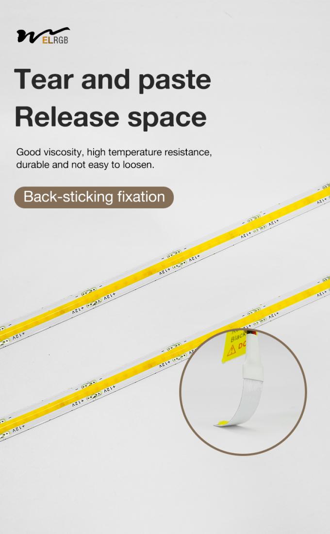 Wardrobes Self Adhesive Led Strip 2700K Dimmable Rgb Led Strip Lights 5