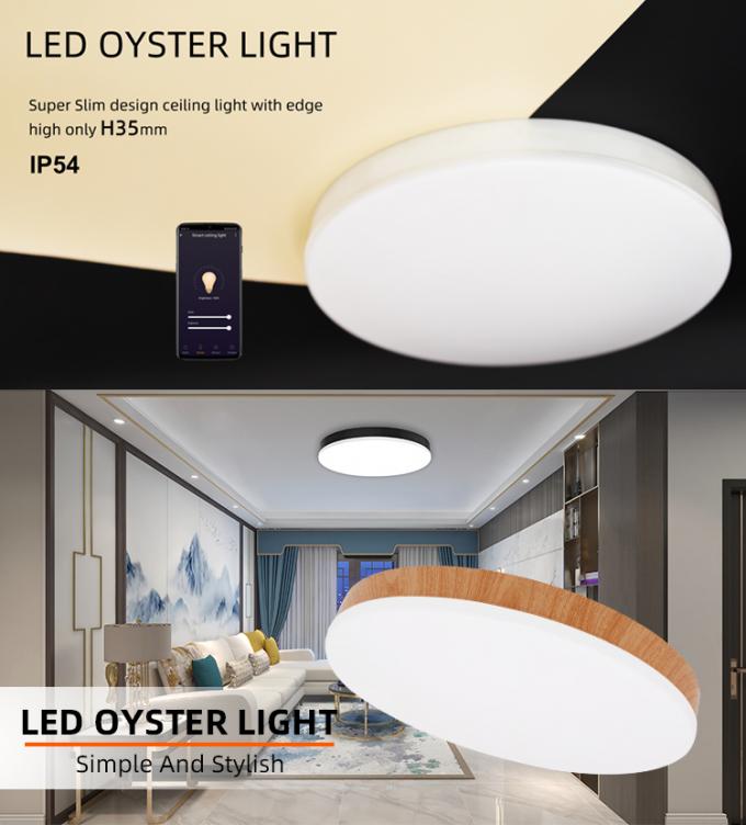 15W 28W Round Sensor Ceiling Light IP54 Dimmable Motion Activated Ceiling Light 0