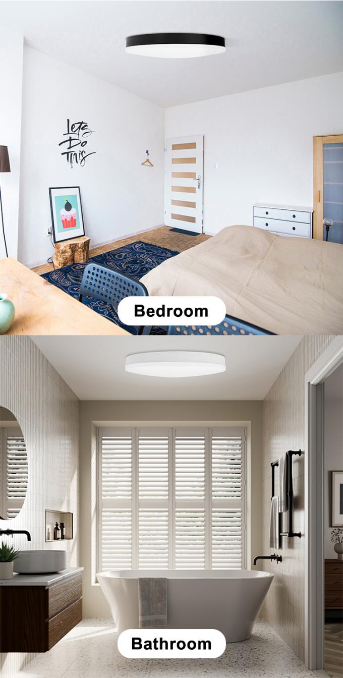 15W 28W Round Sensor Ceiling Light IP54 Dimmable Motion Activated Ceiling Light 5