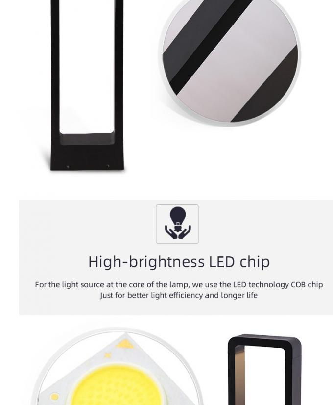 Villa Motion Sensor LED Light 6000K Motion Sensor Solar Landscape Lights 5