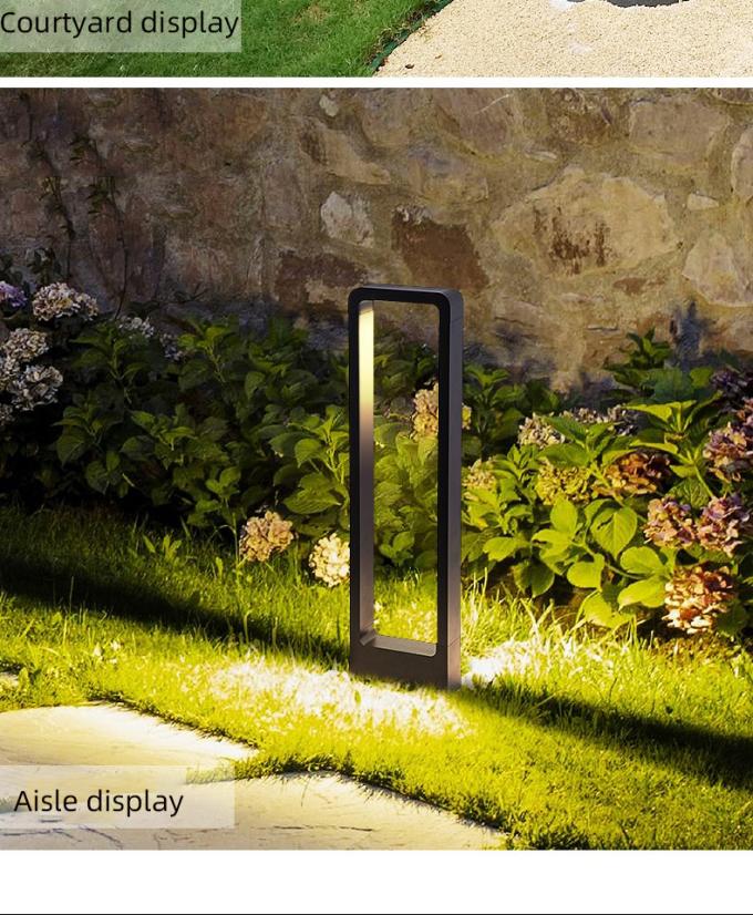 Villa Motion Sensor LED Light 6000K Motion Sensor Solar Landscape Lights 7