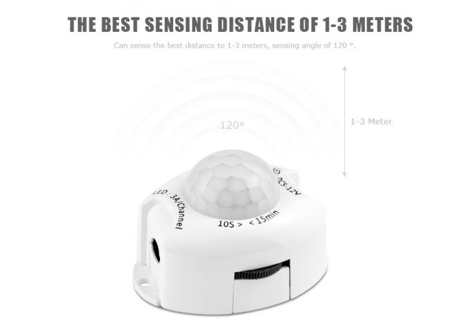 16.4ft 5M Led Tape Light Motion Sensor RA90 Timing Motion Activated Light Strip 2