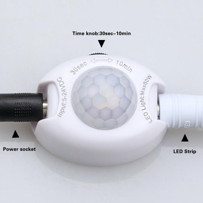 16.4ft 5M Led Tape Light Motion Sensor RA90 Timing Motion Activated Light Strip 7
