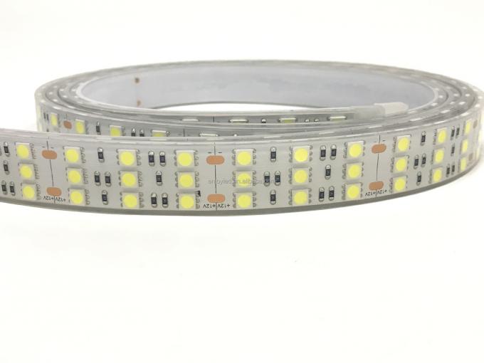 9000K 5050 12V Dimmable LED Strip Three Row 180 Lamps Led Tape 7