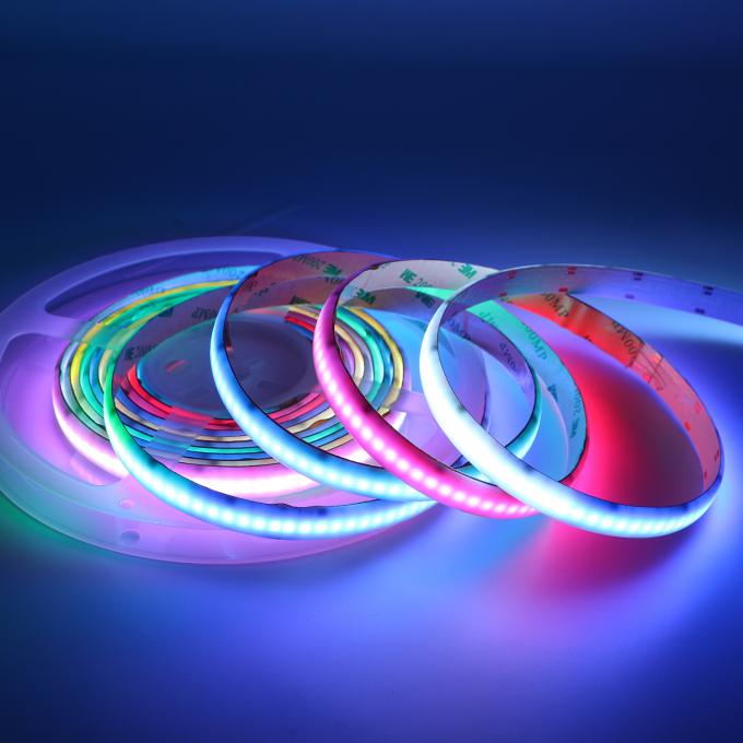 Ws2812b COB LED Strip Dream Color RGB RGBW Strip Light 24V 720leds/M 1
