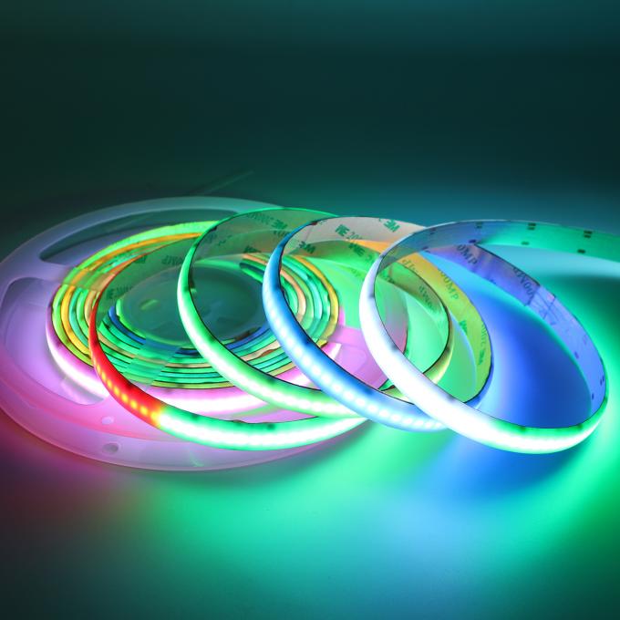 Ws2812b COB LED Strip Dream Color RGB RGBW Strip Light 24V 720leds/M 6