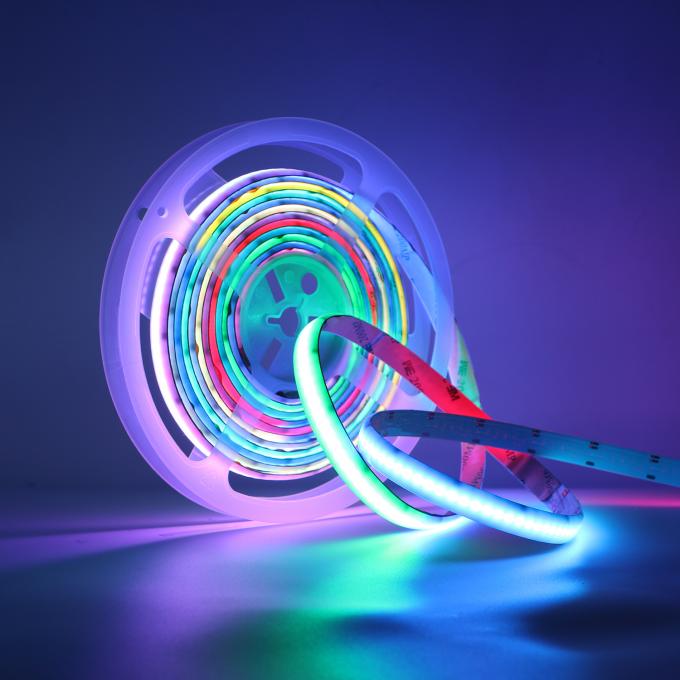 Ws2812b COB LED Strip Dream Color RGB RGBW Strip Light 24V 720leds/M 7