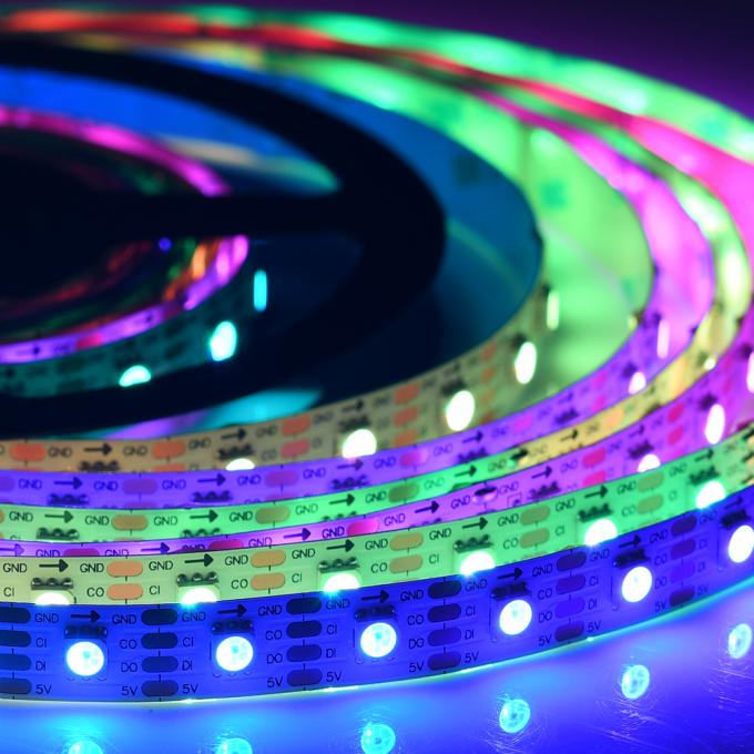 102 Leds Self Adhesive LED Strip 60 Pixel Self Adhesive Rope Lights 4