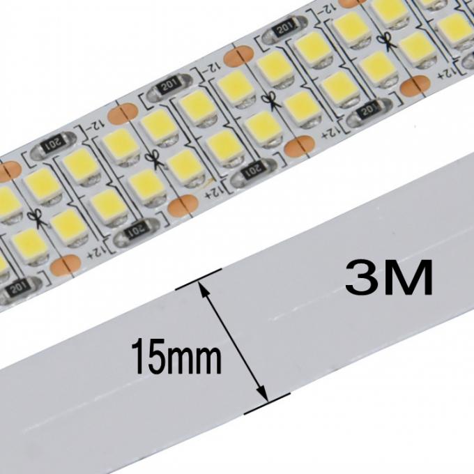 12V 24V SMD2835 Self Adhesive LED Strip Led Cool White Tape Lights 4