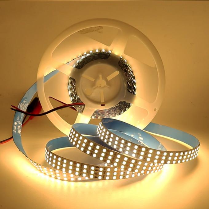 12V 24V SMD2835 Self Adhesive LED Strip Led Cool White Tape Lights 7