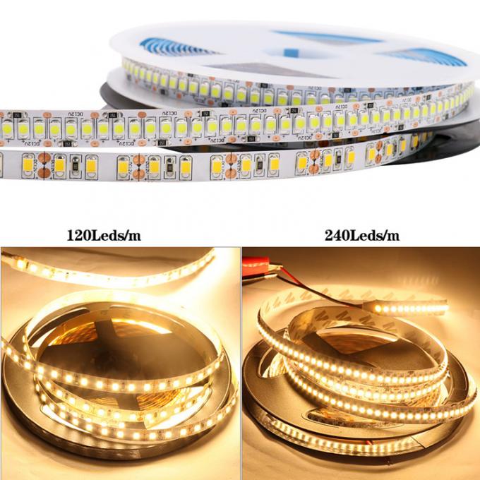 12V 24V SMD2835 Self Adhesive LED Strip Led Cool White Tape Lights 12