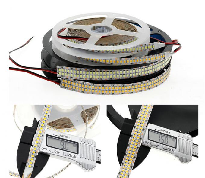 12V 24V SMD2835 Self Adhesive LED Strip Led Cool White Tape Lights 11