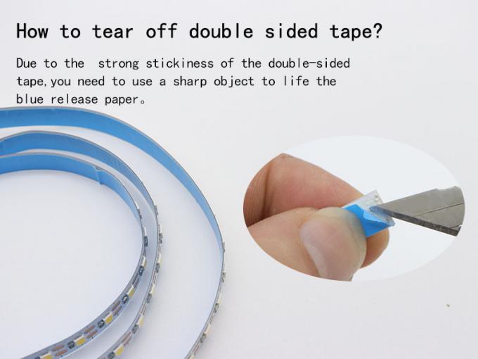 10mm 240leds Self Adhesive LED Strip 22W/M Warm White Cool White Led Strip 3