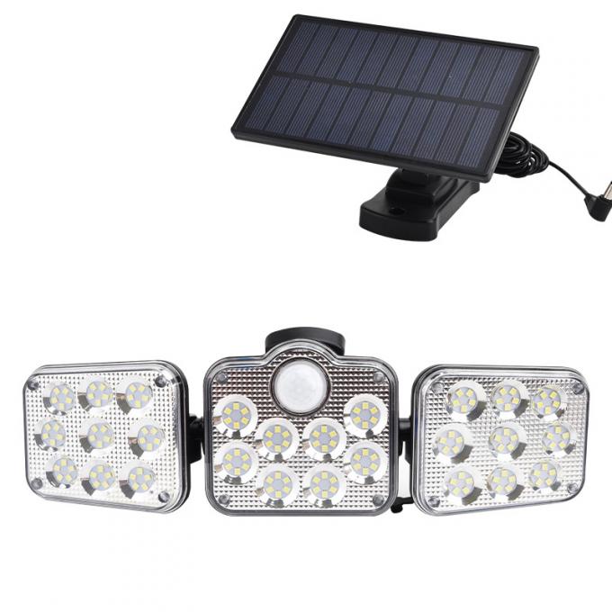 2.5W 122PCS LED Solar Powered Lights Motion Sensor Solar Lamp 1
