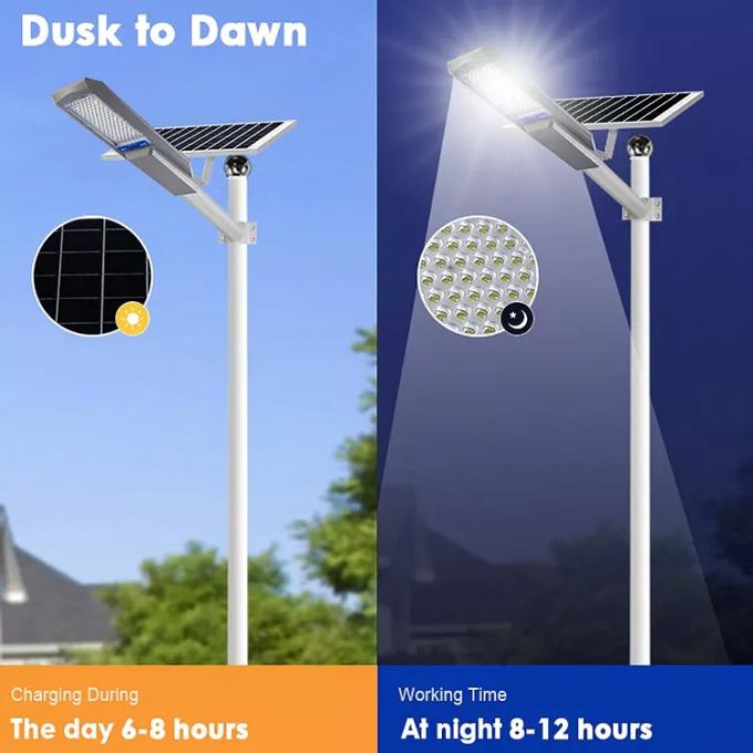5000lm 300 Watts Solar Street Light LED Solar Powered Lights SMD 5730 8