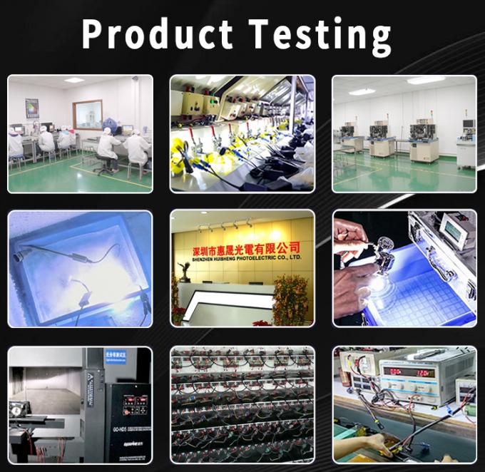 CSP3570 LED Motorcycle Lights 16000LM H4 Led Projector Bulb 55W 7