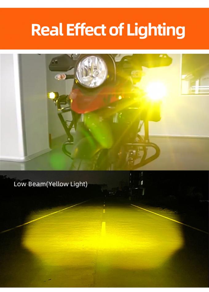 20000Lm 60W Driving LED Motorcycle Lights 16V Led Headlights Fog Lights 13
