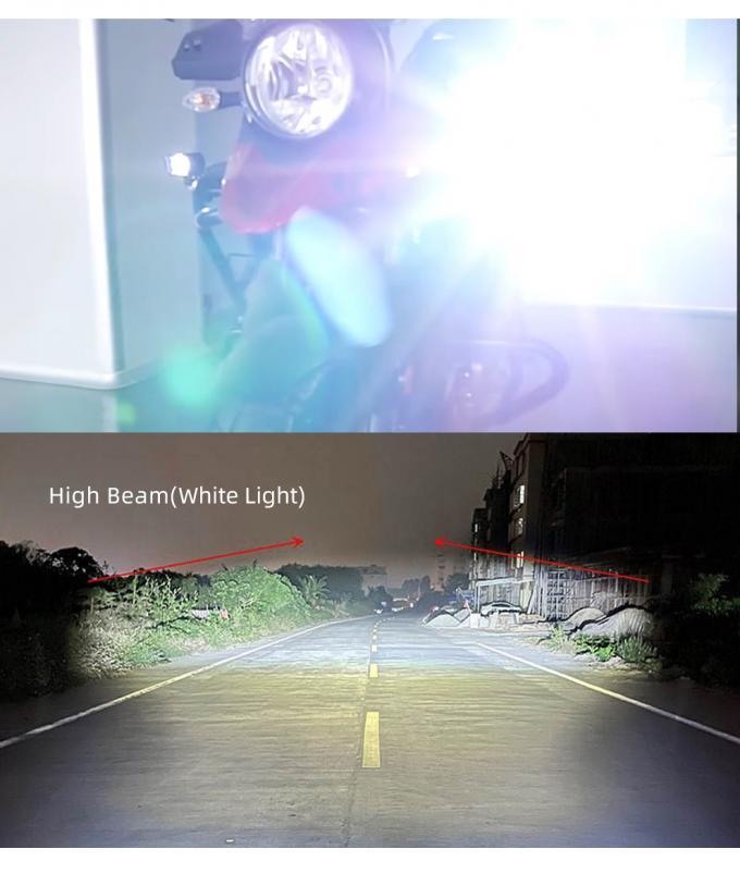 20000Lm 60W Driving LED Motorcycle Lights 16V Led Headlights Fog Lights 14