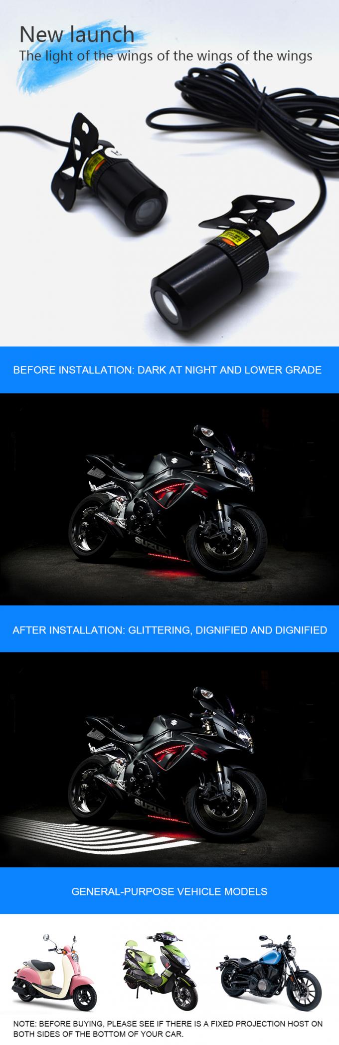 IPX4 Led Para Moto LED Motorcycle Lights 3W 10000H Motorcycle Rear Lights 2