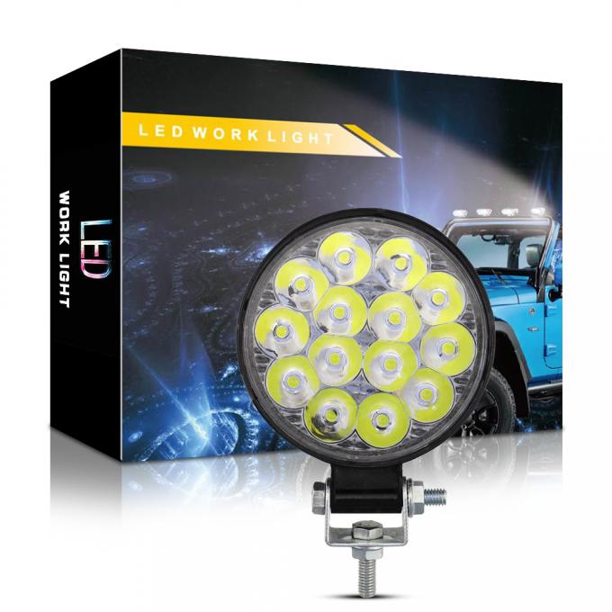 4X4 Offroad Headlight 14SMD 12V-80V Double Color Truck Spotlights 0