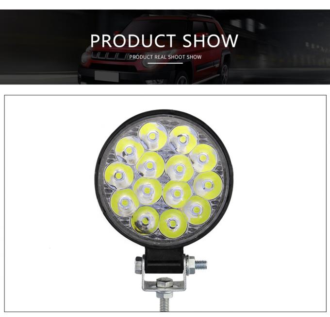 4X4 Offroad Headlight 14SMD 12V-80V Double Color Truck Spotlights 7