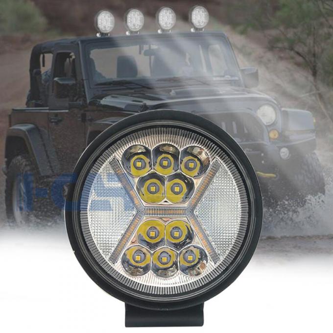 Aluminium SUV 4 Inch Led Tractor Lights Super Brightness 4 Inch Work Lights 2