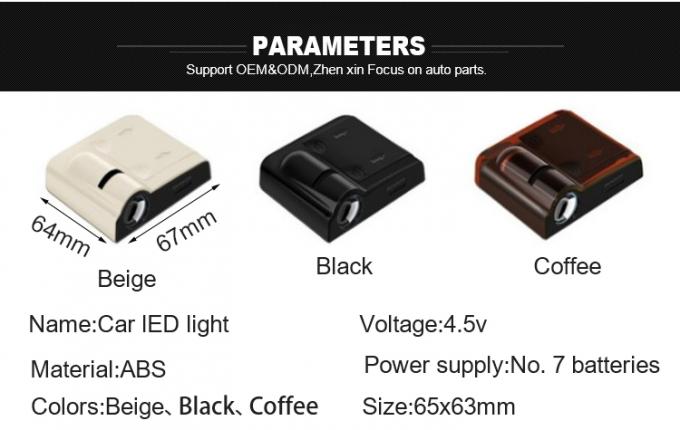 3w/5w Car Door Light Vehicle LED Work Lights Decorative Ambient Light 3