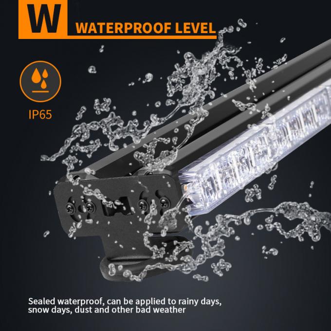 6LED Work Truck Strobe Lights 30cm-119cm Daytime Running Lights Flashing 2 Sides 4