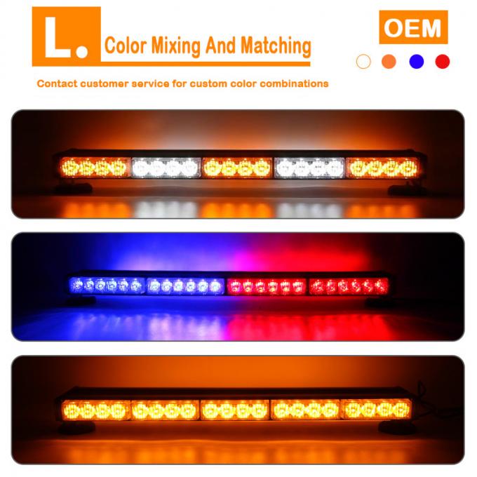 6LED Work Truck Strobe Lights 30cm-119cm Daytime Running Lights Flashing 2 Sides 6