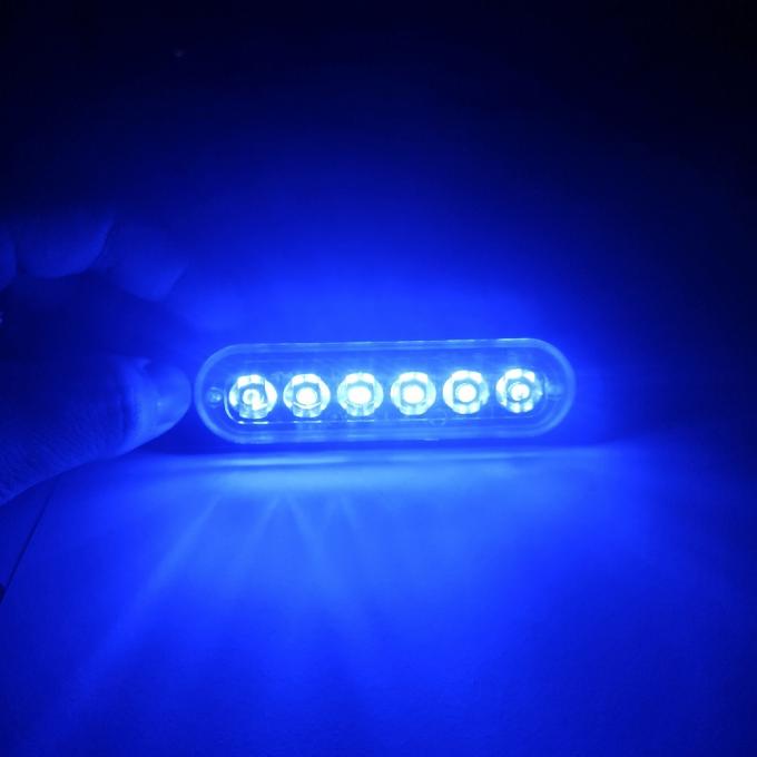 6LED Car Side Marker Lights Trucks Strobe Lamp LED Flasher Warning Lights 8