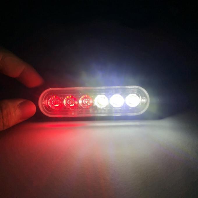6LED Car Side Marker Lights Trucks Strobe Lamp LED Flasher Warning Lights 10