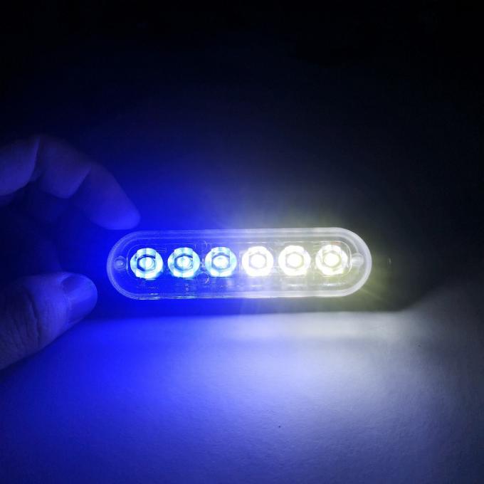 6LED Car Side Marker Lights Trucks Strobe Lamp LED Flasher Warning Lights 12