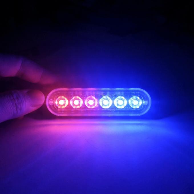 6LED Car Side Marker Lights Trucks Strobe Lamp LED Flasher Warning Lights 11