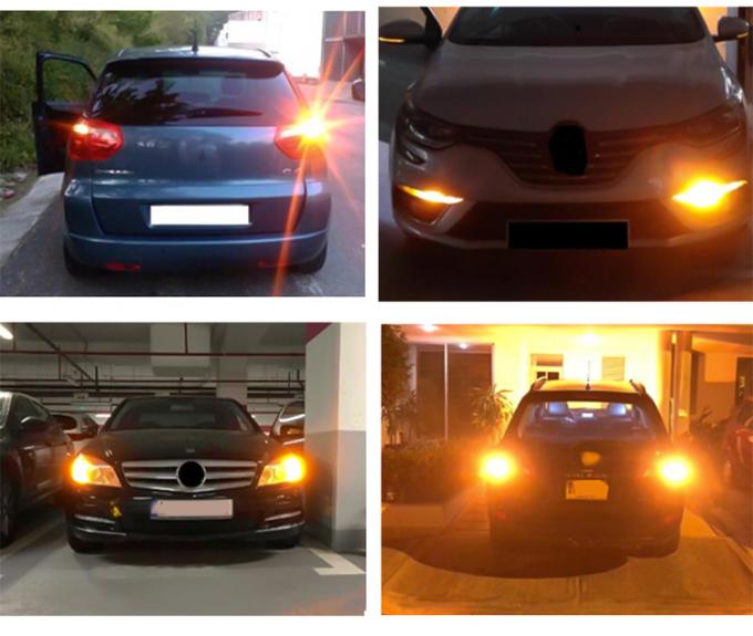 T20 144smd Car Led Bulb 1156 1157 7440 7443 White Yellow Red Light Led Turn Signal Light Driving Reverse Brake Light Bul 14