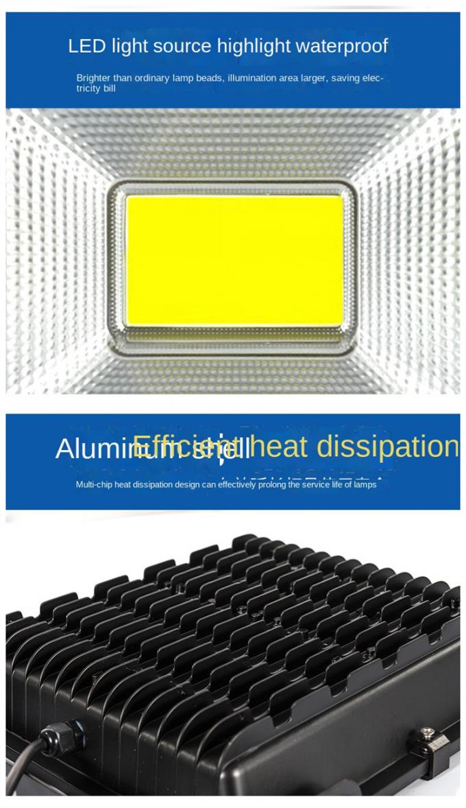 6000K 500w Led Flood Light Slim 30W 20W IP65 Waterproof Cob Flood Light 2