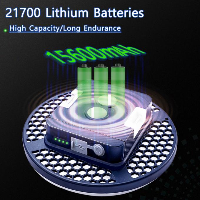 15600mah Rechargeable LED Magnet Flashlight Camping Led Fishing Lantern 4