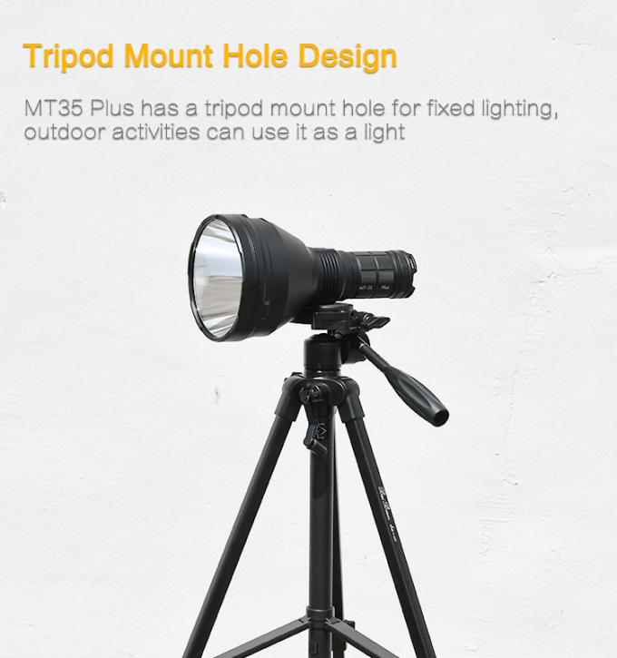 MT35 PLUS Handheld Flashlight XHP35 Hi 2700 Lumen Led Searchlight 10