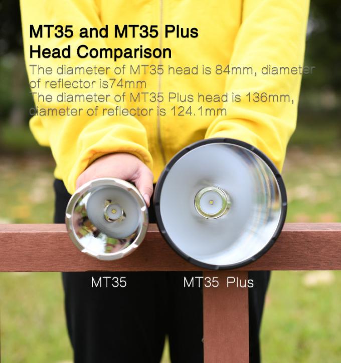 MT35 PLUS Handheld Flashlight XHP35 Hi 2700 Lumen Led Searchlight 11