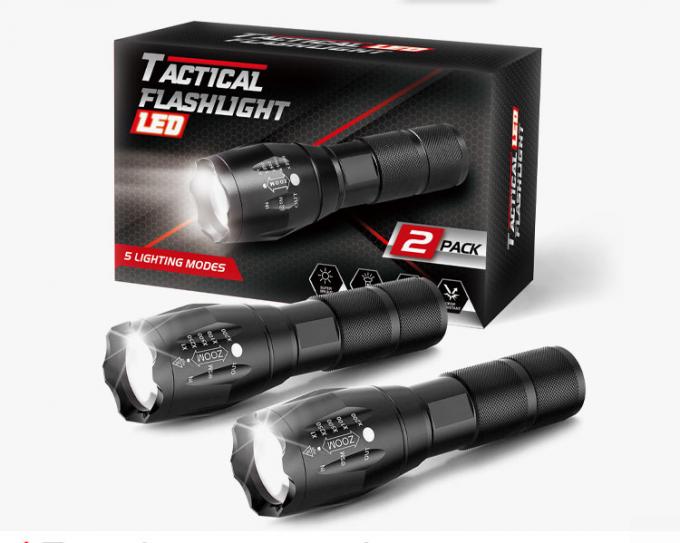 Camping Tactical Torch Outdoor Working Light IP65 Multifunction Emergency Flashlight 1
