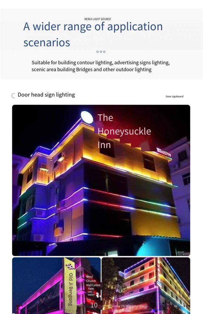 Dmx512 Architectural Wall Wash Lights Outdoor Working Light DC12V 36W RGB 1