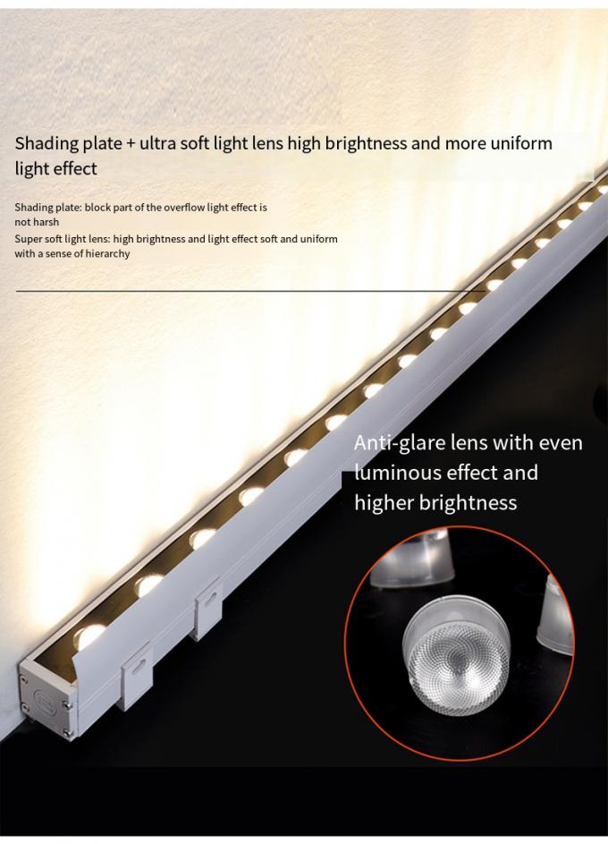 Dmx512 Architectural Wall Wash Lights Outdoor Working Light DC12V 36W RGB 7