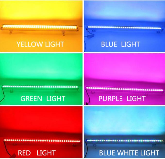 Dmx512 Architectural Wall Wash Lights Outdoor Working Light DC12V 36W RGB 19