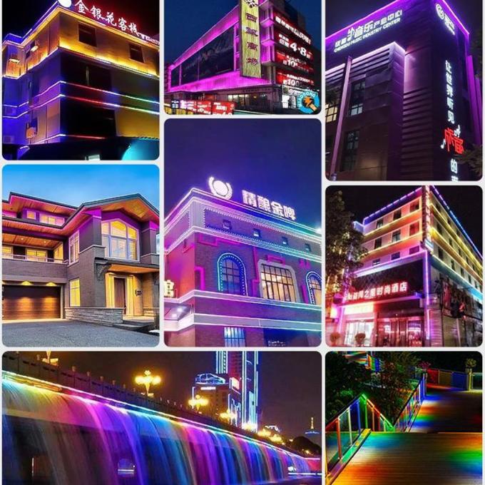 Dmx512 Architectural Wall Wash Lights Outdoor Working Light DC12V 36W RGB 20