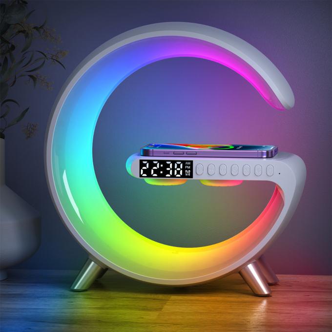 15W Intelligent Atmosphere Wake Up Lamp DC5V Wireless Charger Atmosphere Lamp 1