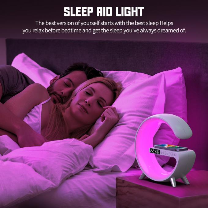 15W Intelligent Atmosphere Wake Up Lamp DC5V Wireless Charger Atmosphere Lamp 2