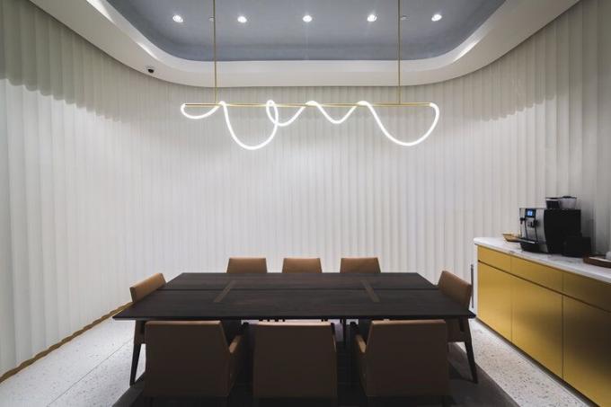 7000lm Restaurant Led Strip Chandelier Led Rope Chandelier 110~240V 1