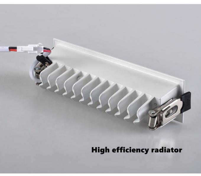 IP55 Ceiling Recessed Led Strip Lighting 7W 10W 2700K-3000K Warm White 8