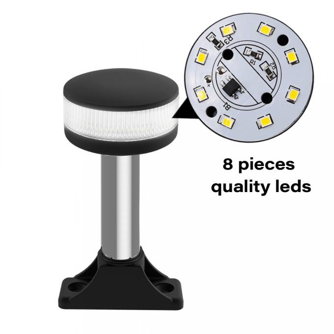 White 4500K Marine Anchor Light 2NM Yacht Navigation Light 12VDC 6