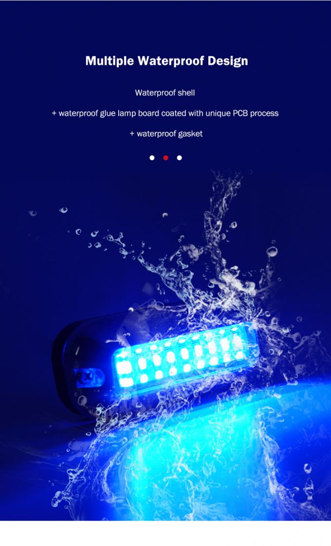 IP68 Ocean Led Underwater Lights LED Marine Lights Boat Transom Lights 5